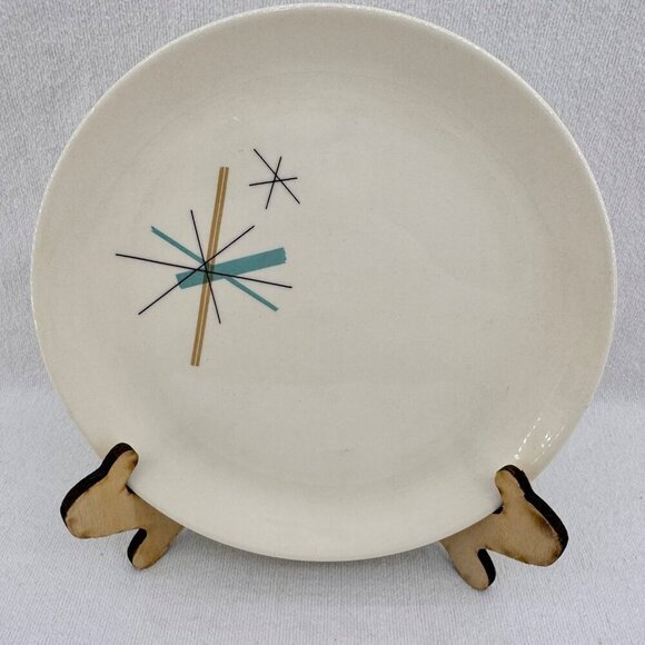 Other - Vintage Salem North Star Atomic Starburst Salad Plate 7"  Mid-Century  Modern